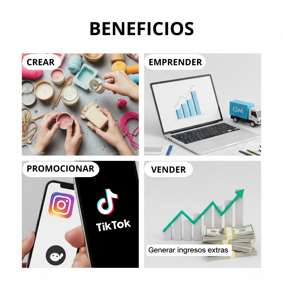 Mega Pack para emprender con productos artesanales